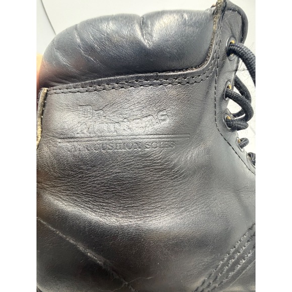 Dr Martens Black Leather Lace Up Ankle Boots Mens 8 Eye US Mens4, US Women's 5 - Picture 13 of 16
